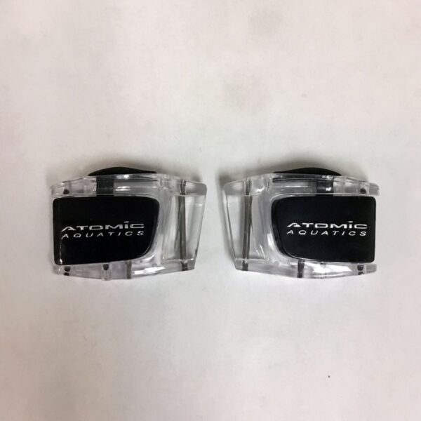 Mask Buckle Set W/Pins,Clr/Blk