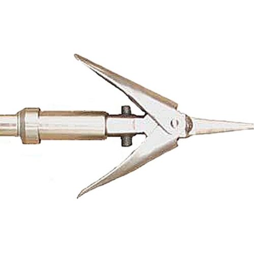 Double Barb Rock Plated Point - 6mm