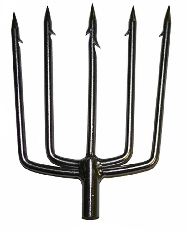 Flat 5 Prong Trident Point