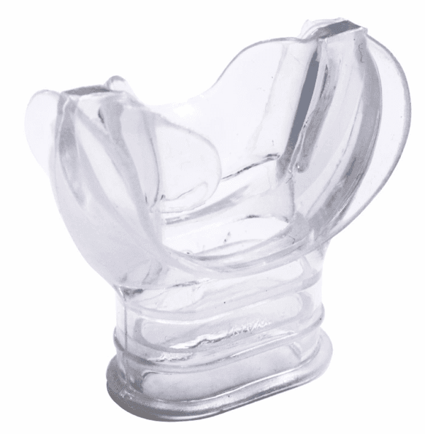 Mouthpiece Apex Style Clear Silcone - Unpackaged