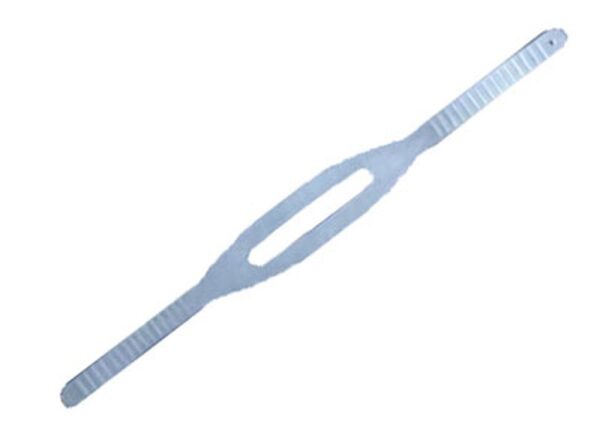 Clear Kraton Mask Strap - Ribbed