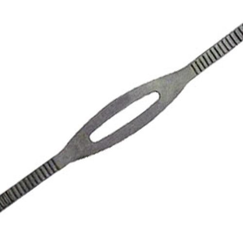 Black Kraton Mask Strap - Ribbed