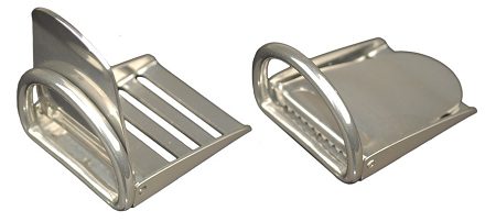 Stainless Steel Weight Belt Buckle With Welded D-Ring