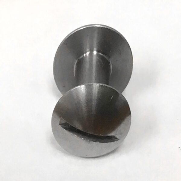 Two Piece Stainless Steel Screw Fastener