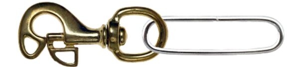 Quick Bolt Gear Clip With Swivel With Stainless Steel Loop