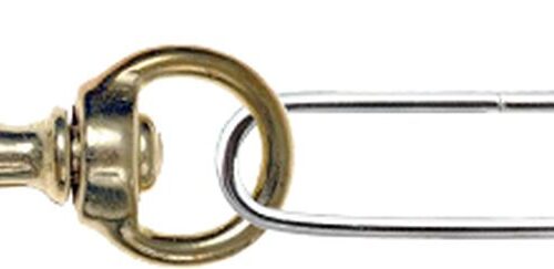 Medium Gear Clip With Swivel With Stainless Loop