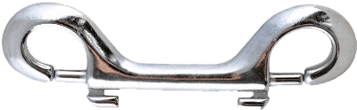 1133BSS Medium Double Bolt Clip Stainless Steel 3.50"