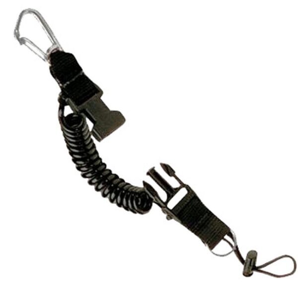 Snappy Coil I - Spilt Ring & Stainless Carabiner