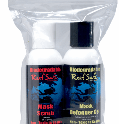 Reef Safe Mask Care Kit - Includes Mask Scrub And Mask Defog Gel
