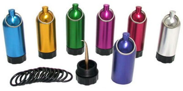 Scuba Tank Keychain With O-Rings And Pick - Rubber