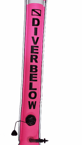 Dolphin Pink Smb, Come To Me Safety Sausage - 4Ft