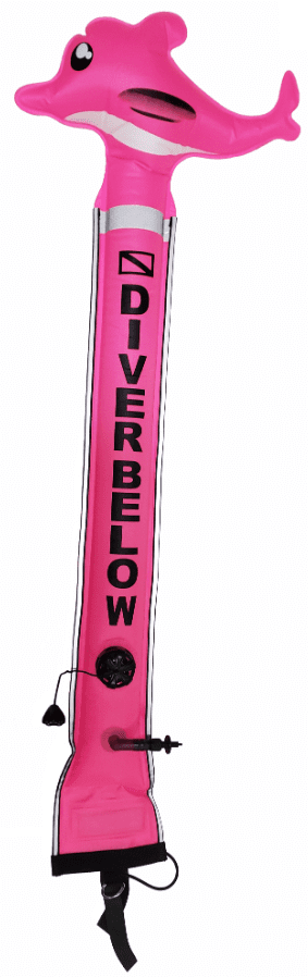 Dolphin Pink Smb, Come To Me Safety Sausage - 4Ft