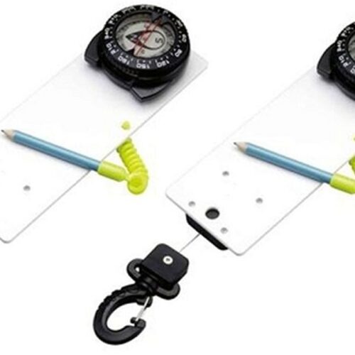Slate With Full Size Compass And Retractor