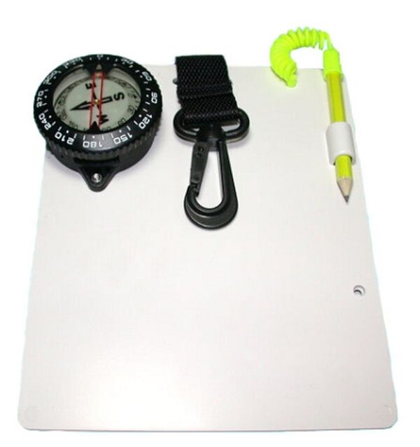 7" X 6" Slate With Compass And Clip