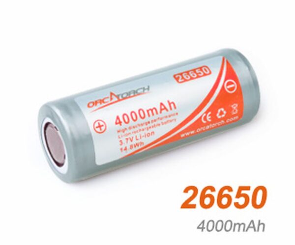 26650 Battery - 4000Mah
