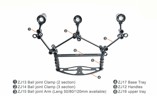 Ball Joint Bracket For Orca Torch