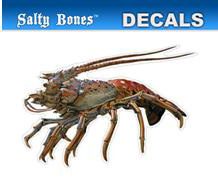 Florida Lobster Mini Decals