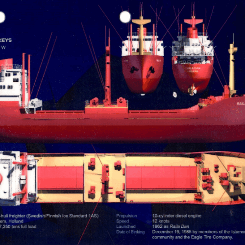 Eagle Deck Islamorada - 3D Dive Site Card