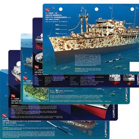 C-53 Felipe Xicotencatl Cozumel - 3D Dive Site Card