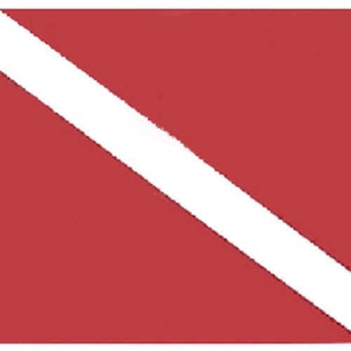 Mini Dive Flag Vinyl Sticker
