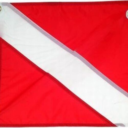 Nylon Dive Flag With Stringer