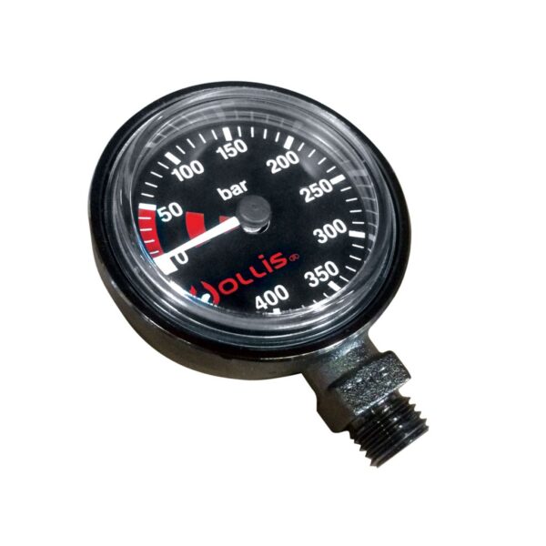 Pressure Gauge Module Bar Low Profile Blk-- Metal W/O Boot