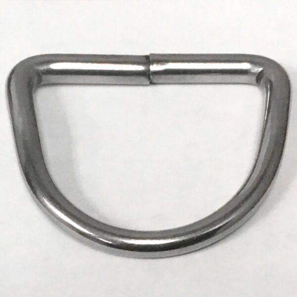 2" D-Ring Bent Stainless