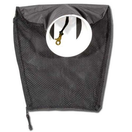 1/2 Nylon 1/2 Mesh Hotel With Side Zipper - Mouth With Clip