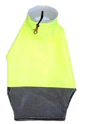 1/2 Nylon 1/2 Mesh Hotel With Bottom Zipper - Mouth With Clip