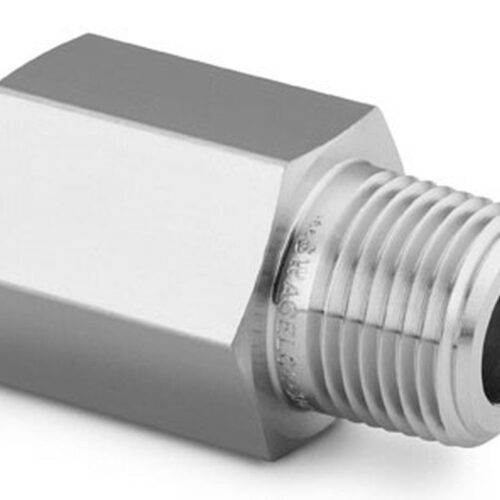 Straight 1/4"MNPT To 1/4" FNPT Extention Carbon Steel