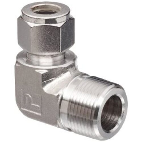 Elbow Adapter - 1/4" MNPT To 1/4" Tube