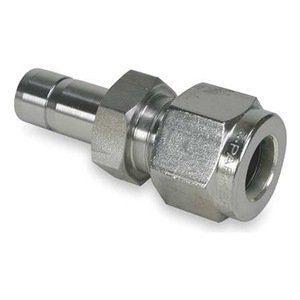 Tube Reducer - 1/4" Tube To 1/8" Tube Stainless Steel