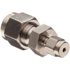 Adapter - 1/4" Tube To 1/8" Tube Stainless Steel