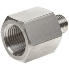 Adapter - 1/4" FNPT To Sae Straight Thread Stainless Steel