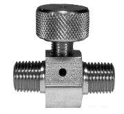 Bleeder Body - 1/4" MNPT To 1/4" MNPT - Stainless Steel