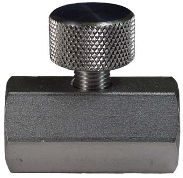 Bleeder Body - 1/4" FNPT To 1/4" FNPT - Stainless Steel