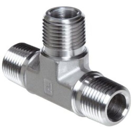 Branch Tee - 1/4" MNPT To 1/4" MNPT To 1/4" MNPT