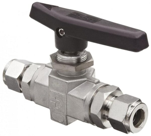 1/4 Turn On/Off Ball Valve - 1/4" FNPT To 1/4" MNPT - Parker