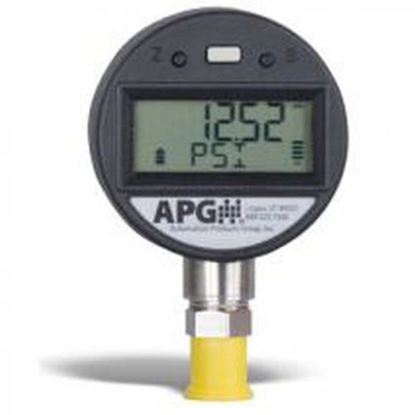 0-5000 Psi Digital Gauge - Bottom Post