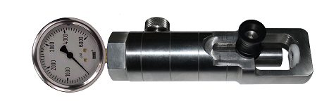 Pneumatic Din Tank Chekcer With Hd Bleed Screw