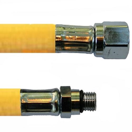 36" Yellow Low Pressure Large Diameter Octo Hose (1/2 X 20)