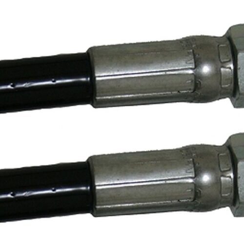 Fill Whip - 5 Ft Whip With 1/4" FNPT To 1/4" FNPT Carbon Steel