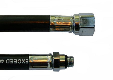 12" Low Pressure Standard Regulator Hose (3/8 X 24)