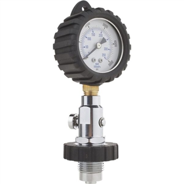 Din Tank Checker - Bleeder And Rubber Boot