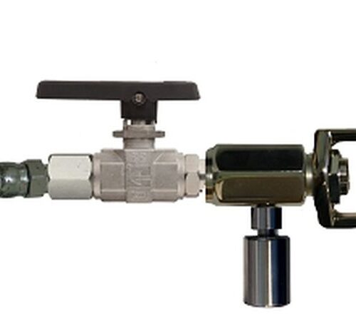 Fill Whip Standard Complete With 1/4 Turn On/Off Valve And Push B