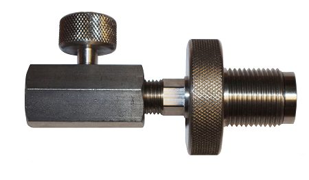 Din Filler With Bleeder - Stainless Steel
