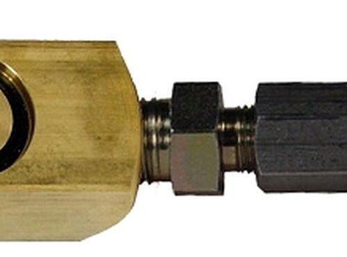 Paintball To Scuba Yoke Block Adapter