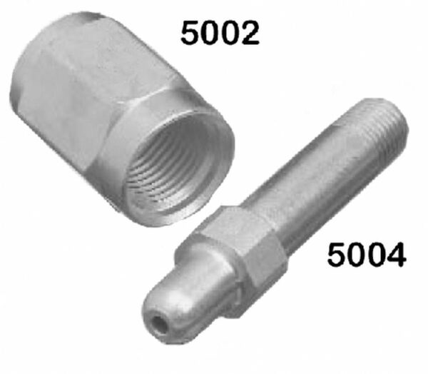 Air Nut And Nipple - Cga 347 Stainless Steel