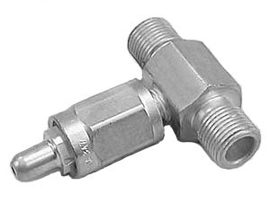 Air Tee Adapter - Cga 347 - Female To Male To Male Stainless Stee