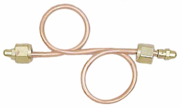 Air Pigtail - Cga 346 - 27" Double Loop Copper